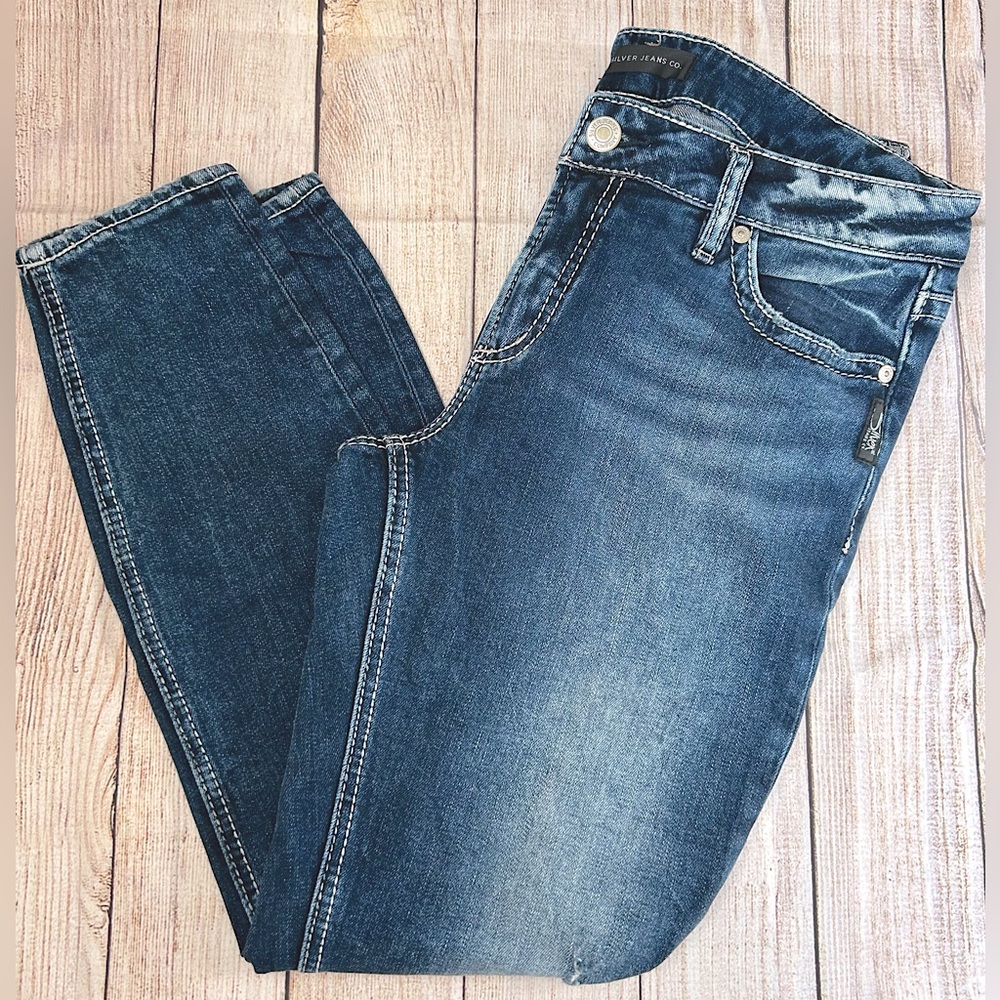 Silver Jeans Elyse Skinny Jeans